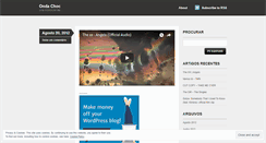Desktop Screenshot of ondachoc.wordpress.com