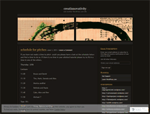 Tablet Screenshot of creatinnovativity.wordpress.com
