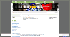 Desktop Screenshot of ninjaboycp.wordpress.com
