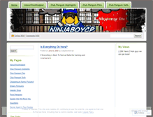 Tablet Screenshot of ninjaboycp.wordpress.com