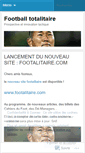 Mobile Screenshot of footballtotalitaire.wordpress.com