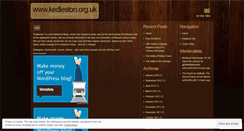 Desktop Screenshot of kedlestonderby.wordpress.com