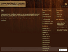 Tablet Screenshot of kedlestonderby.wordpress.com