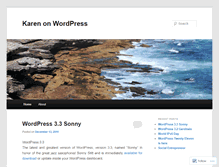 Tablet Screenshot of karenskeen.wordpress.com