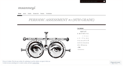 Desktop Screenshot of msanneyi.wordpress.com