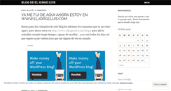 Desktop Screenshot of eljorgeluis.wordpress.com