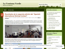 Tablet Screenshot of laventanaverde.wordpress.com