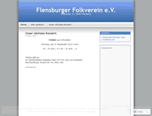Tablet Screenshot of folkverein.wordpress.com