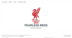 Desktop Screenshot of fearlessreds.wordpress.com