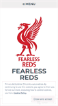 Mobile Screenshot of fearlessreds.wordpress.com