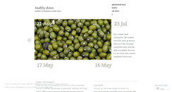 Desktop Screenshot of healthydoses.wordpress.com