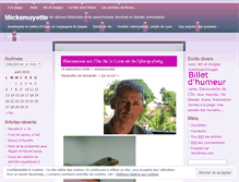 Tablet Screenshot of mickamayotte.wordpress.com