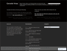Tablet Screenshot of gerardovivas.wordpress.com