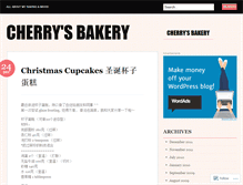 Tablet Screenshot of cherryck0614.wordpress.com