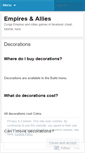 Mobile Screenshot of empiresnallies.wordpress.com