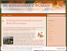 Tablet Screenshot of ncrenaissancewoman.wordpress.com