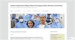 Desktop Screenshot of endocrinesurgeryucla.wordpress.com