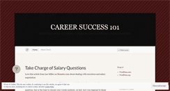 Desktop Screenshot of careersuccess1010.wordpress.com