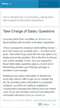 Mobile Screenshot of careersuccess1010.wordpress.com