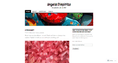 Desktop Screenshot of angeladispirito.wordpress.com