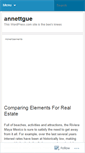 Mobile Screenshot of annettgue.wordpress.com