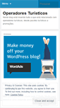 Mobile Screenshot of operadoresturismo.wordpress.com