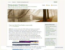 Tablet Screenshot of operadoresturismo.wordpress.com