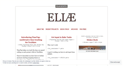 Desktop Screenshot of elia.wordpress.com