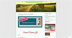 Desktop Screenshot of annagrammatica.wordpress.com