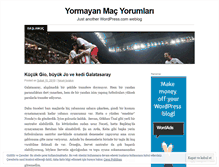 Tablet Screenshot of macyorum.wordpress.com