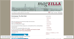 Desktop Screenshot of magzillarva.wordpress.com