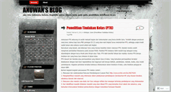 Desktop Screenshot of anuwan.wordpress.com