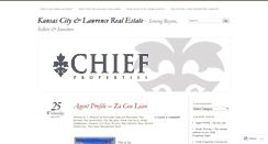 Desktop Screenshot of chiefproperties.wordpress.com