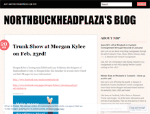 Tablet Screenshot of northbuckheadplaza.wordpress.com