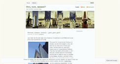 Desktop Screenshot of ouinonmerde.wordpress.com