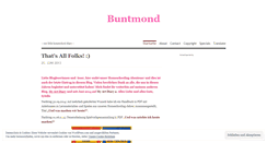 Desktop Screenshot of buntmond.wordpress.com