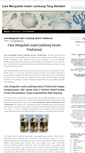 Mobile Screenshot of caramengobatisecaraalamipenyakit.wordpress.com