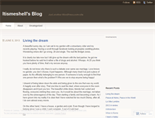 Tablet Screenshot of itismeshell.wordpress.com