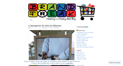 Desktop Screenshot of brandfreak.wordpress.com