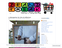 Tablet Screenshot of brandfreak.wordpress.com