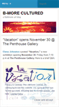 Mobile Screenshot of bmorecultured.wordpress.com