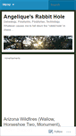 Mobile Screenshot of angeliquesrabbithole.wordpress.com