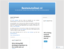 Tablet Screenshot of bestadeal.wordpress.com