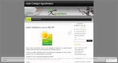 Desktop Screenshot of judoagustiniano.wordpress.com