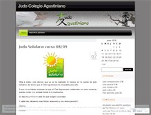 Tablet Screenshot of judoagustiniano.wordpress.com