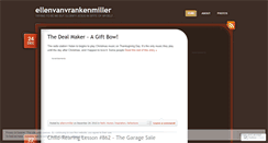 Desktop Screenshot of ellenvanvrankenmiller.wordpress.com