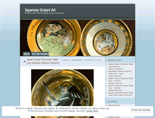 Tablet Screenshot of kutani.wordpress.com