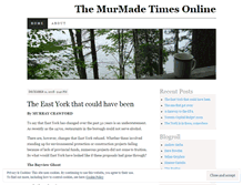 Tablet Screenshot of murraygcrawford.wordpress.com