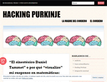 Tablet Screenshot of hackingpurkinje.wordpress.com