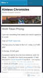 Mobile Screenshot of kinless.wordpress.com